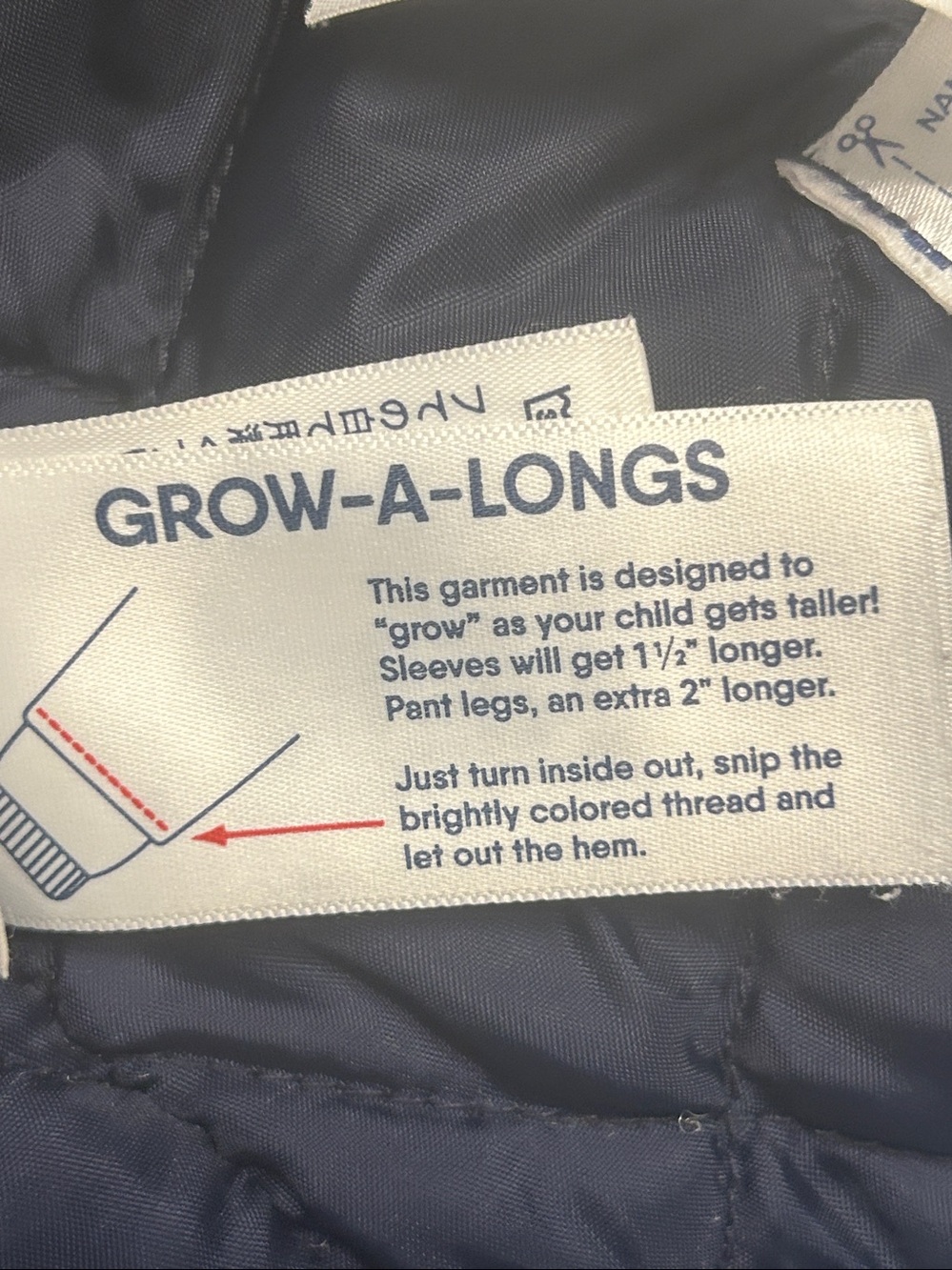 Lands End Child’s Jacket - Picture 7 of 9